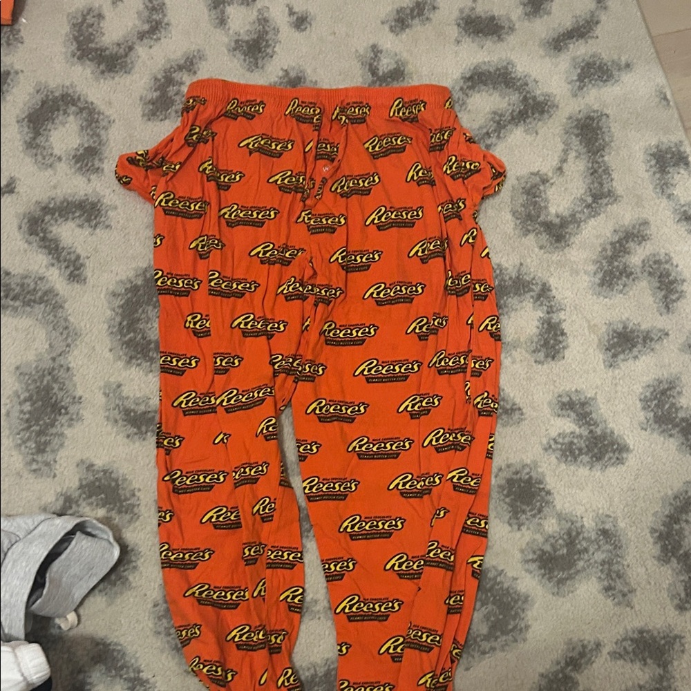 Reese's Orange PJ Pants